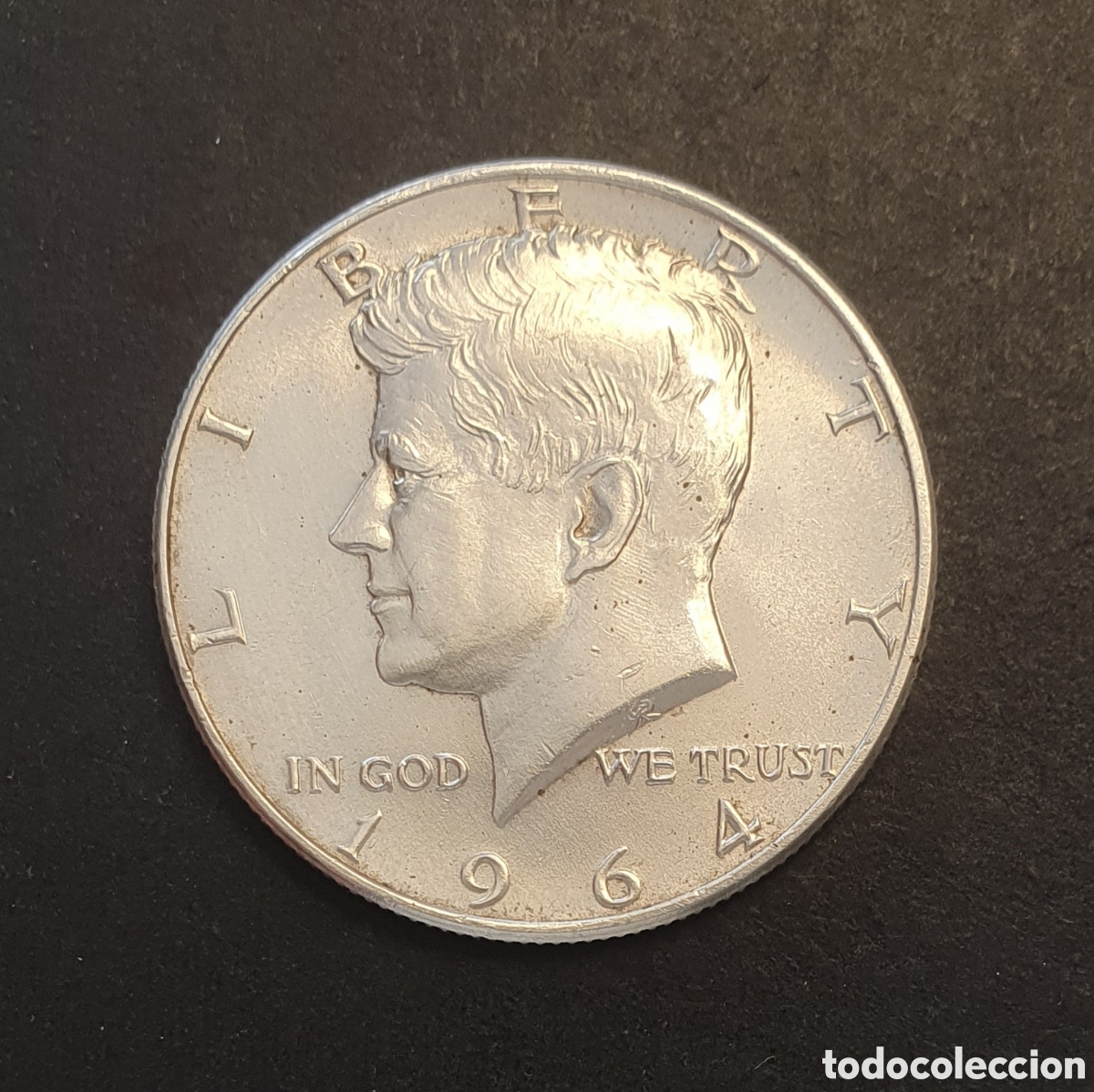 Monedas antiguas de Am&eacute;rica: EEUU 1/2 D&Oacute;LAR PLATA 1964 FILADELFIA