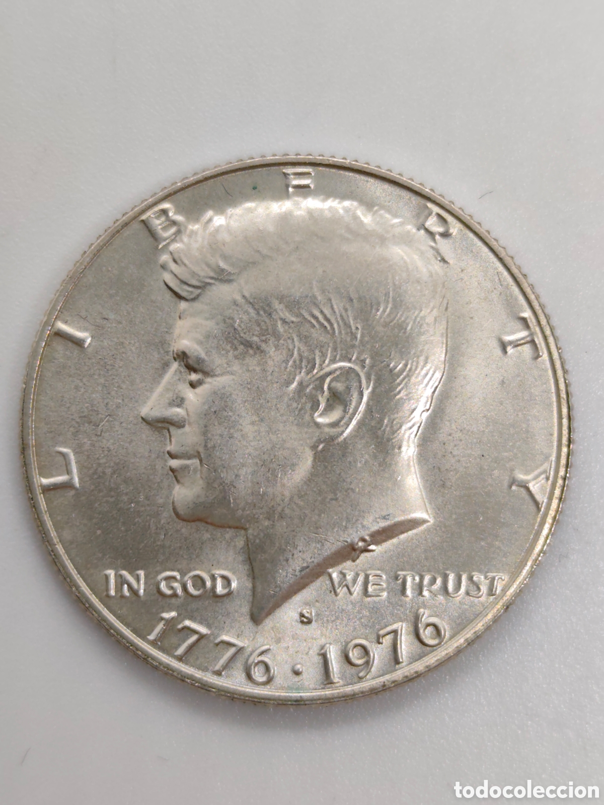 Monedas antiguas de Am&eacute;rica: Moneda de plata half dolar