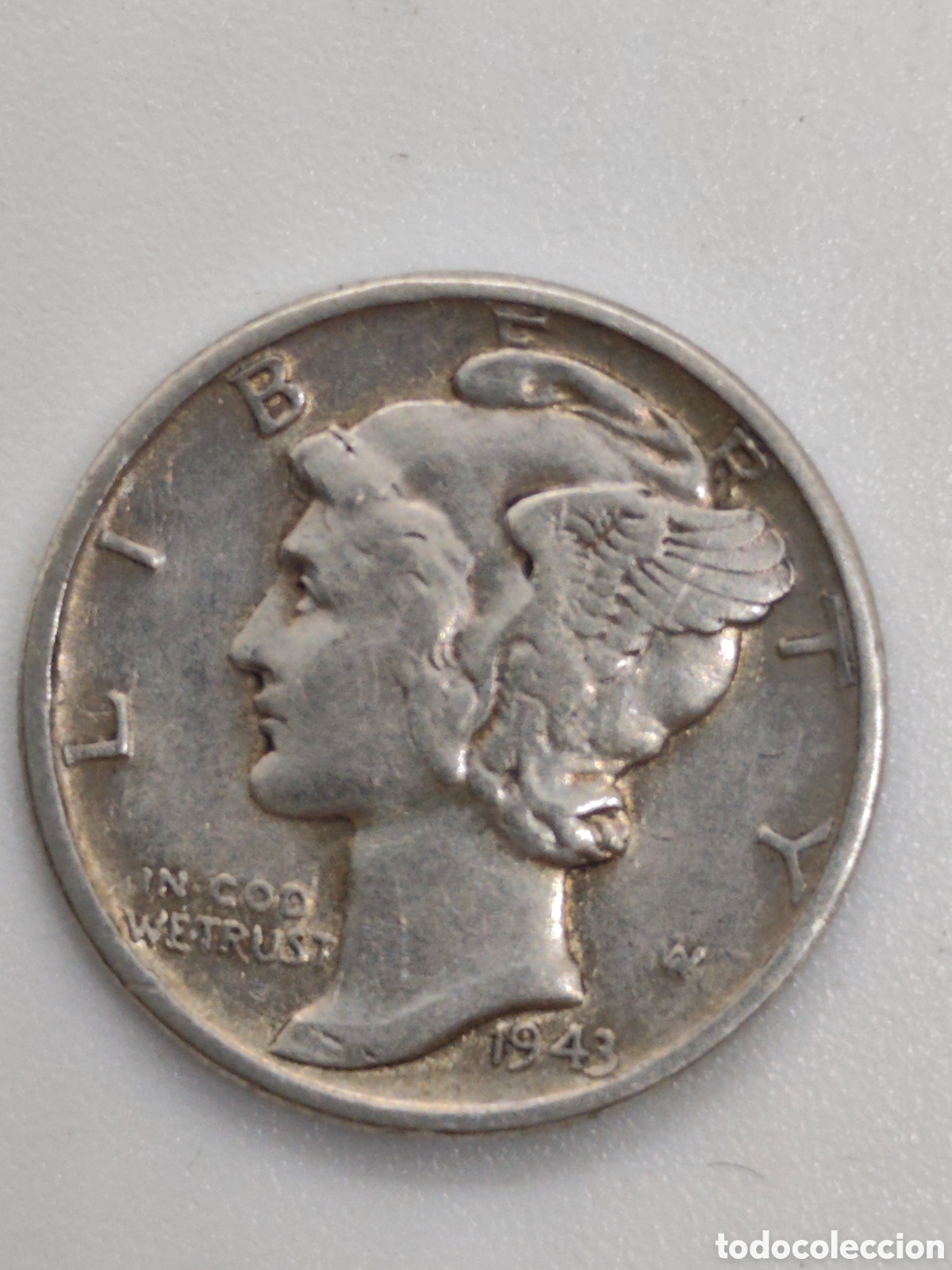 Monedas antiguas de Am&eacute;rica: Moneda de plata usa liberty