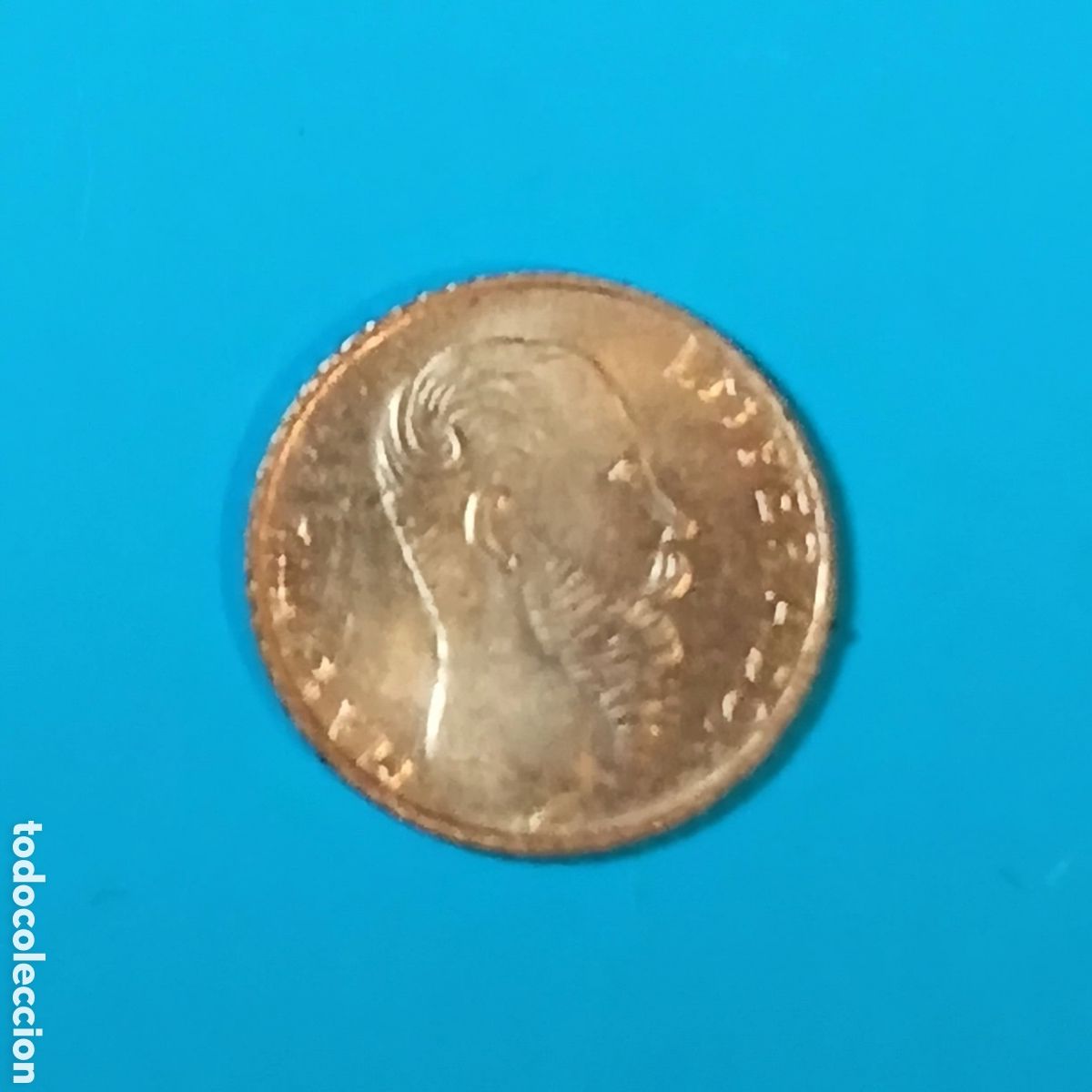 Monedas antiguas de Am&eacute;rica: MEXICO 1 PESO MINIATURA ORO 1865 MAXIMILANO