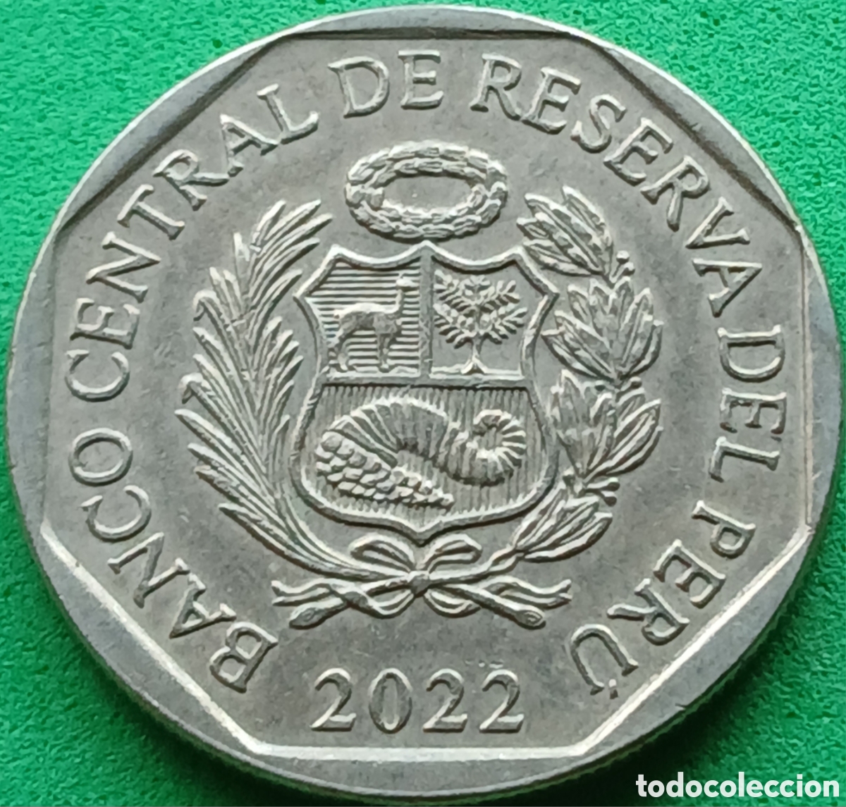Monedas antiguas de Am&eacute;rica: Per&uacute; 1 sol 2022 km#395