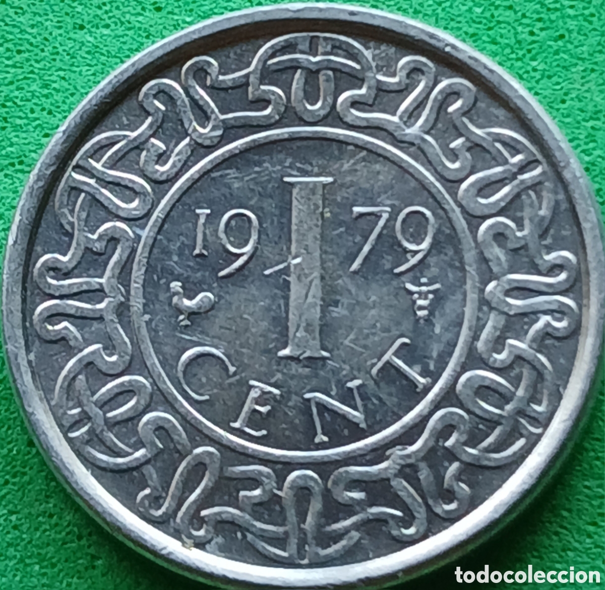 Monedas antiguas de Am&eacute;rica: Surinam 1 cent 1979 km#11a