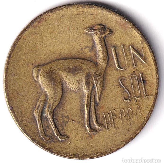 Monedas antiguas de Am&eacute;rica: MONEDA PERU - UN SOL DE ORO - 1969 - BANCO CENTRAL DE RESERVA DEL PERU - LATON