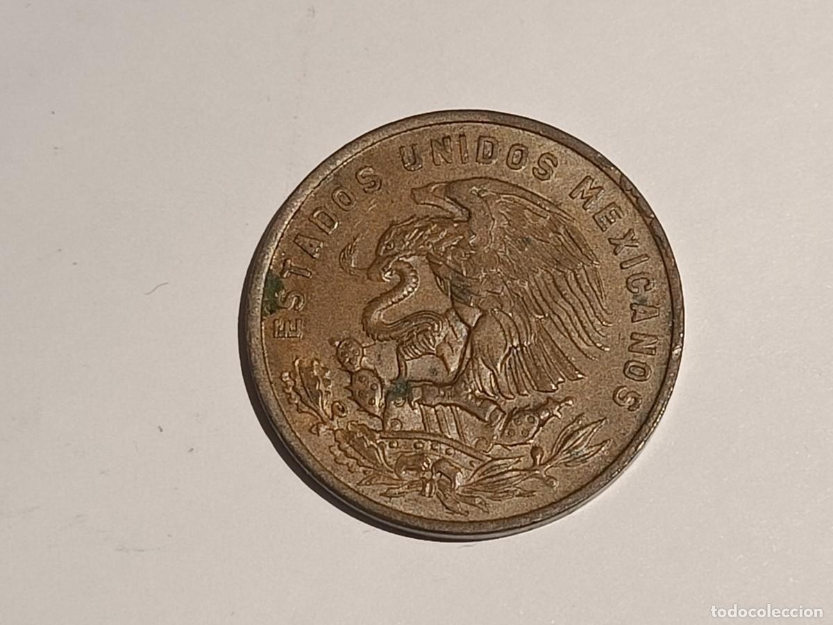 Monedas antiguas de Am&eacute;rica: M&oacute;neda de M&eacute;xico. 20 centavos. 1970