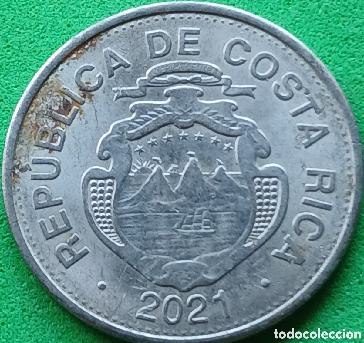 Monedas antiguas de Am&eacute;rica: Costa Rica 10 colones 2021 UC#3