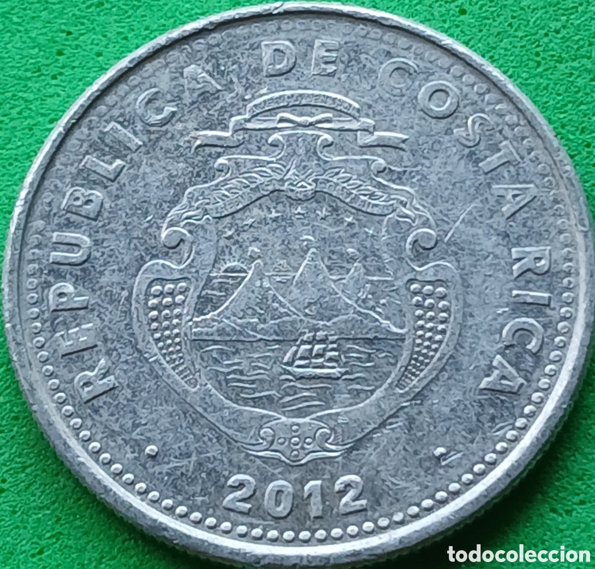 Monedas antiguas de Am&eacute;rica: Costa Rica 10 colones 2012 UC#1