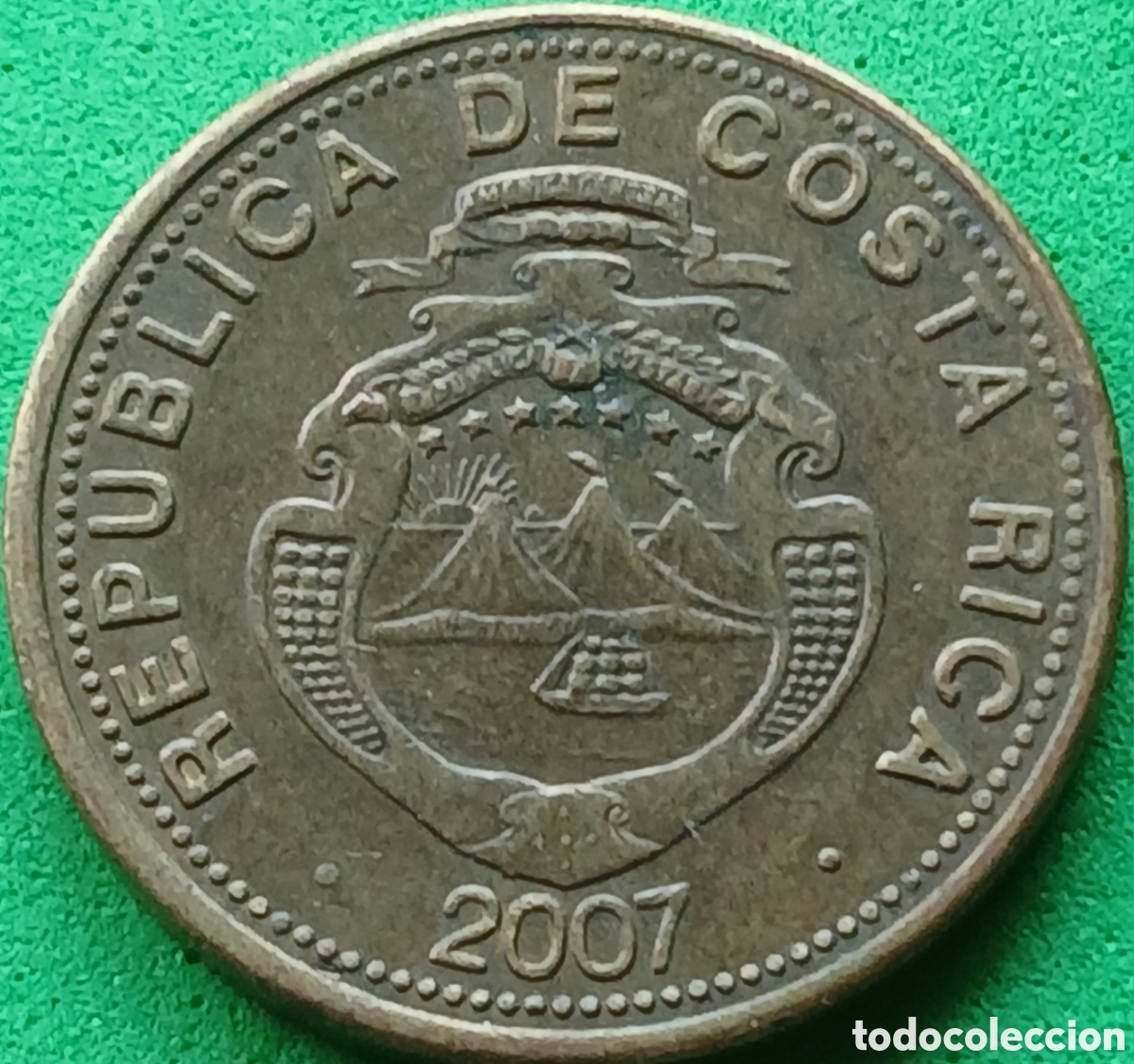 Monedas antiguas de Am&eacute;rica: Costa Rica 25 colones 2007 km#229c