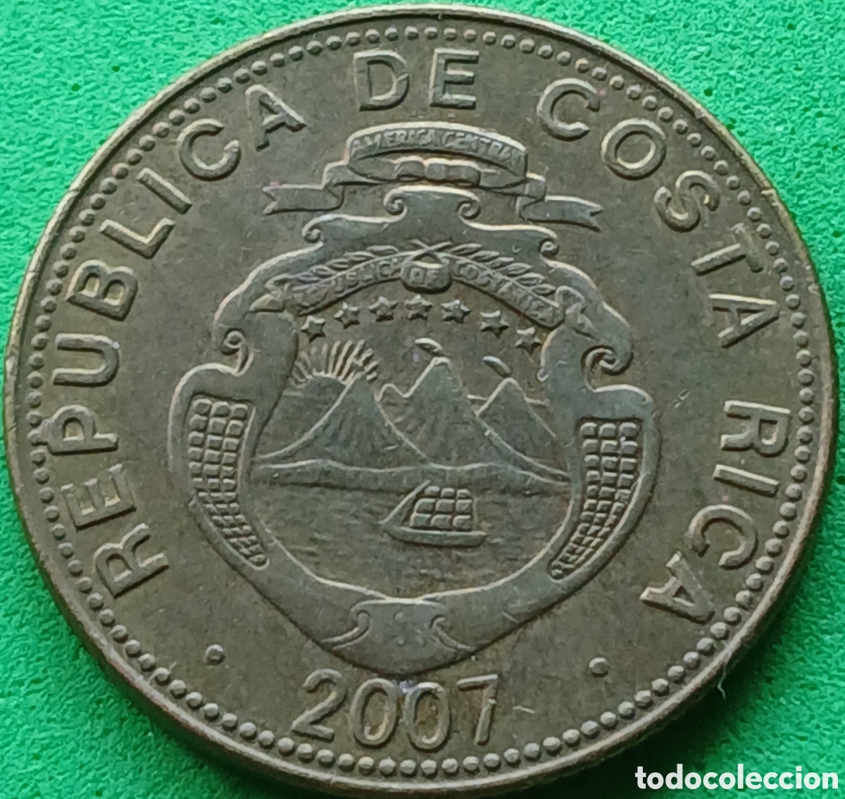 Monedas antiguas de Am&eacute;rica: Costa Rica 50 colones 2007 km#231.1b