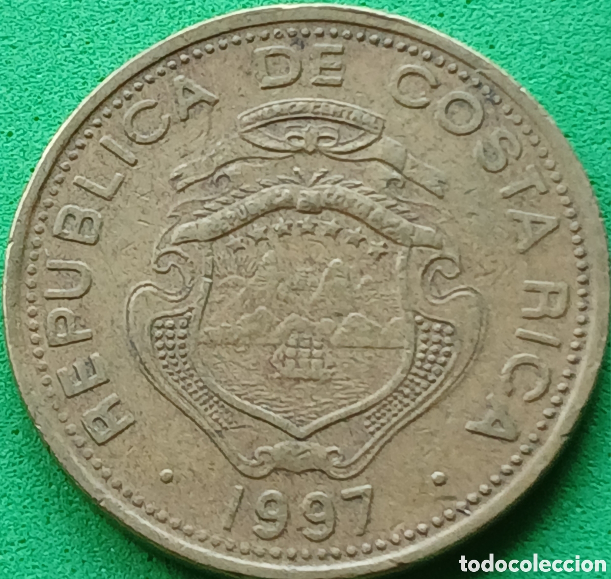 Monedas antiguas de Am&eacute;rica: Costa Rica 100 colones 1997 km#230a