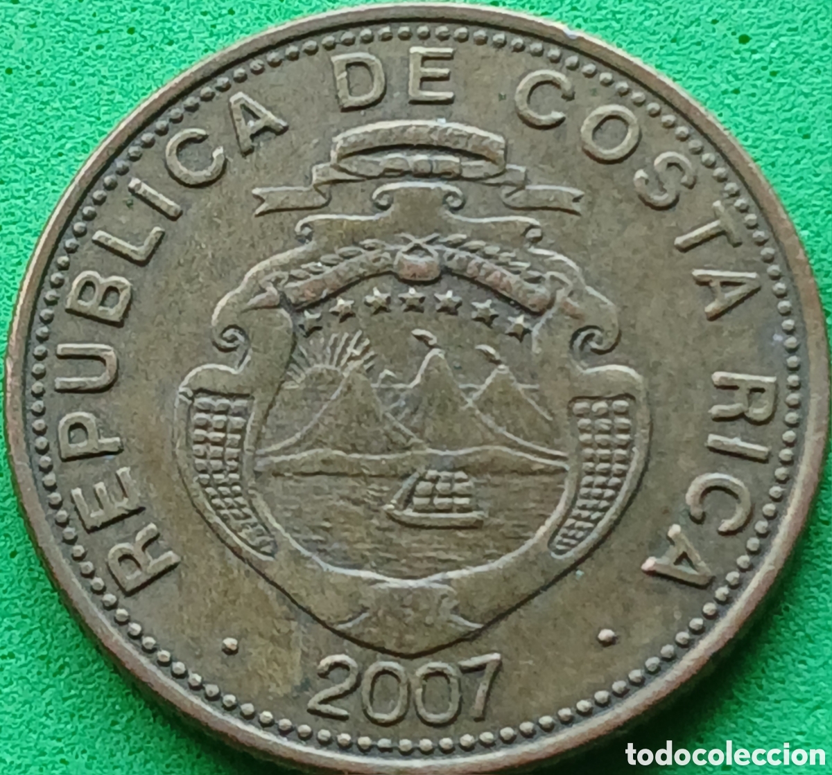 Monedas antiguas de Am&eacute;rica: Costa Rica 100 colones 2007 km#240a