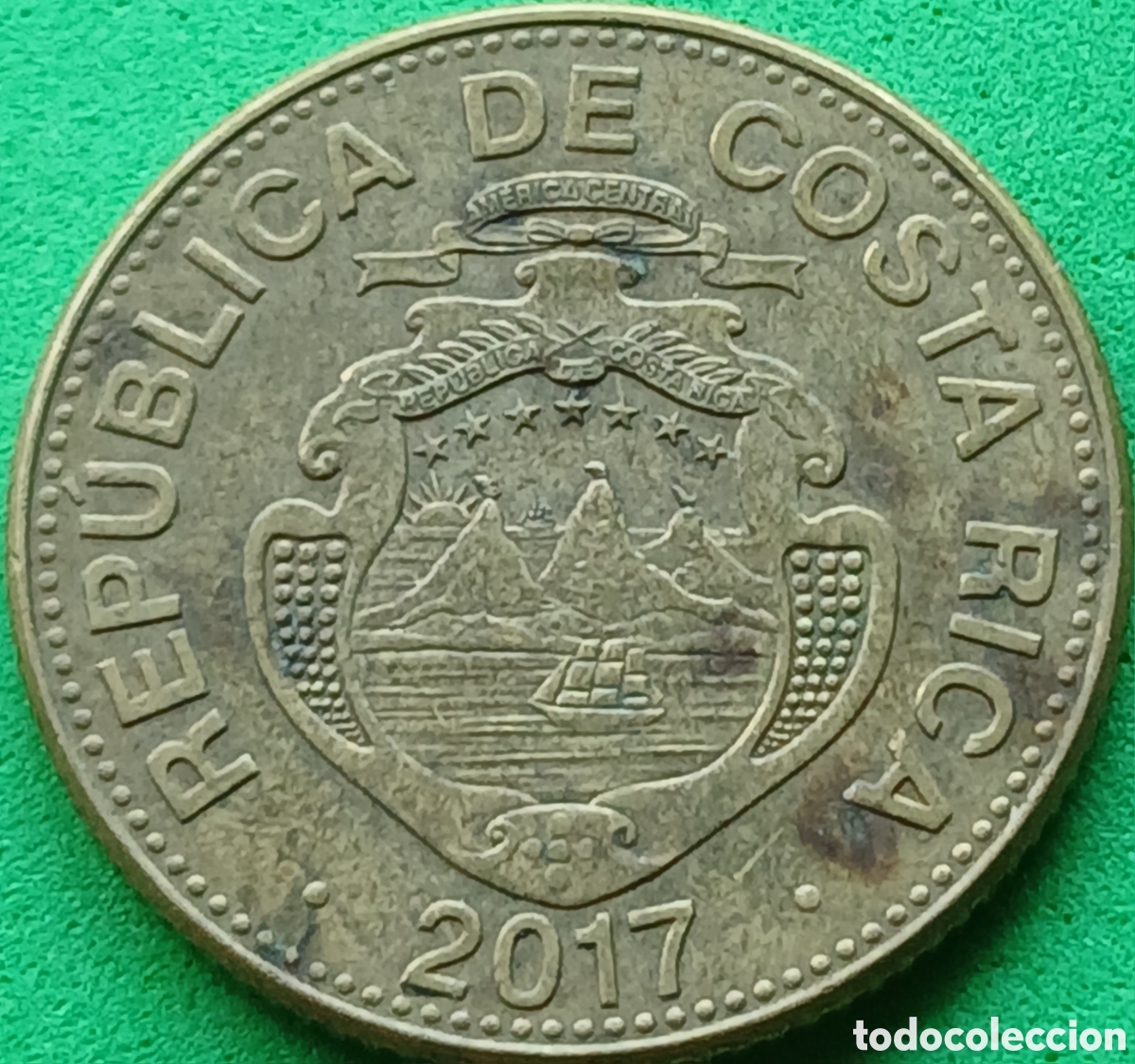 Monedas antiguas de Am&eacute;rica: Costa Rica 100 colones 2017 km#240a