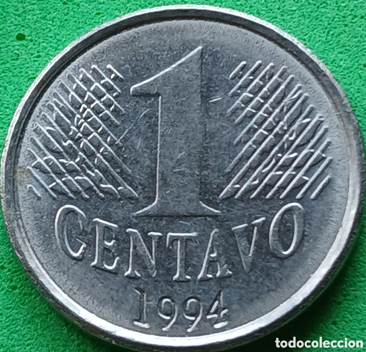 Monedas antiguas de Am&eacute;rica: Brasil 1 centavo 1994 km#631