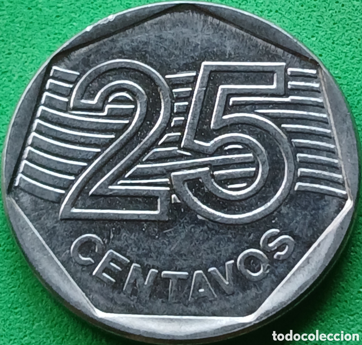 Monedas antiguas de Am&eacute;rica: Brasil 25 centavos 1994 km#634