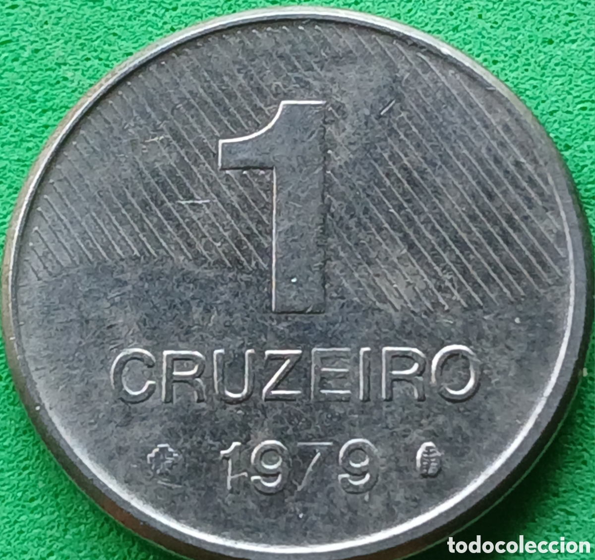 Monedas antiguas de Am&eacute;rica: Brasil 1 cruzeiro 1979 km#590