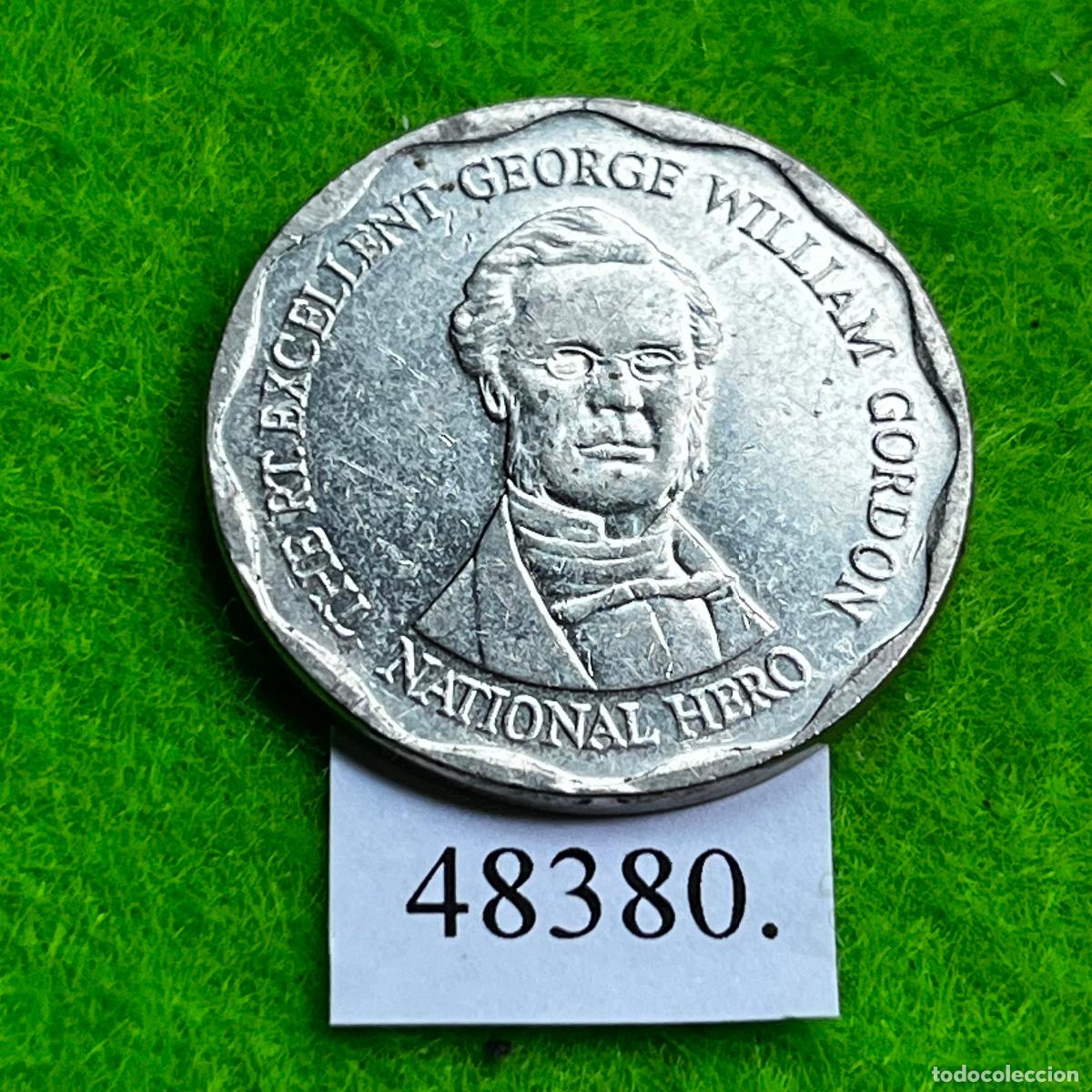 Monedas antiguas de Am&eacute;rica: Jamaica 10 d&oacute;lares 2008