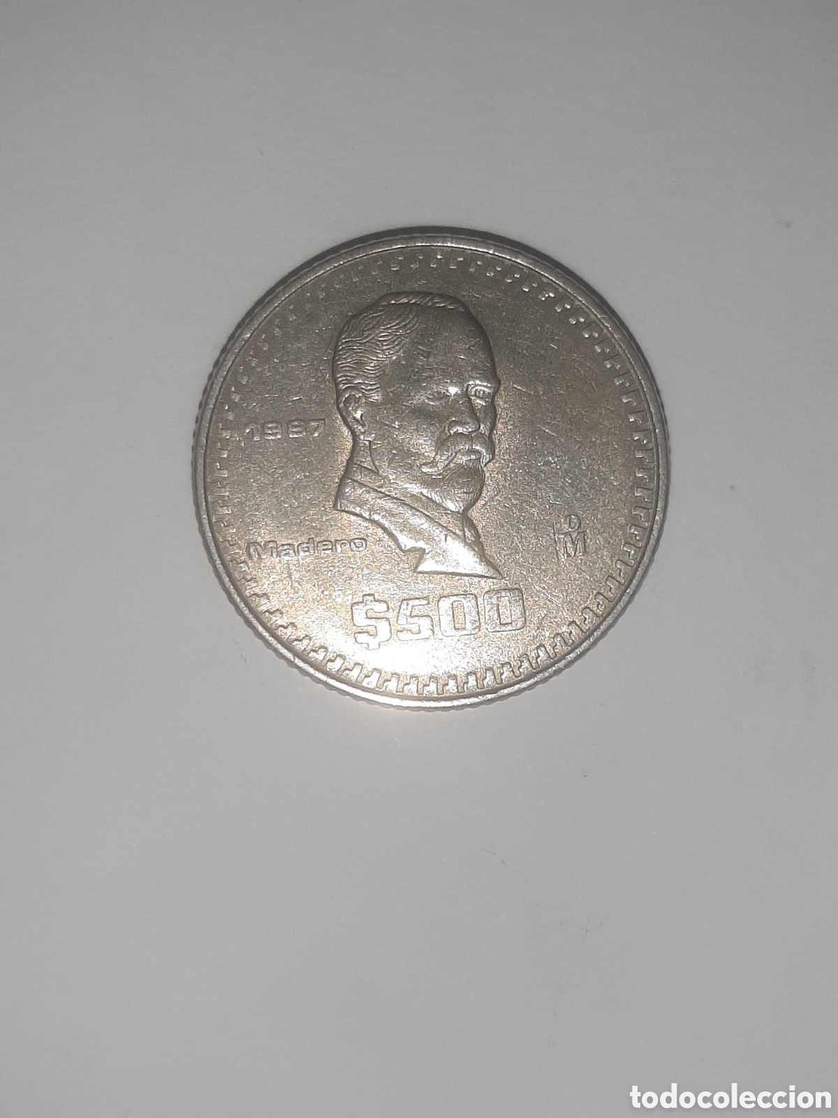 Monedas antiguas de Am&eacute;rica: MEXICO MONEDA 500 PESOS 1987