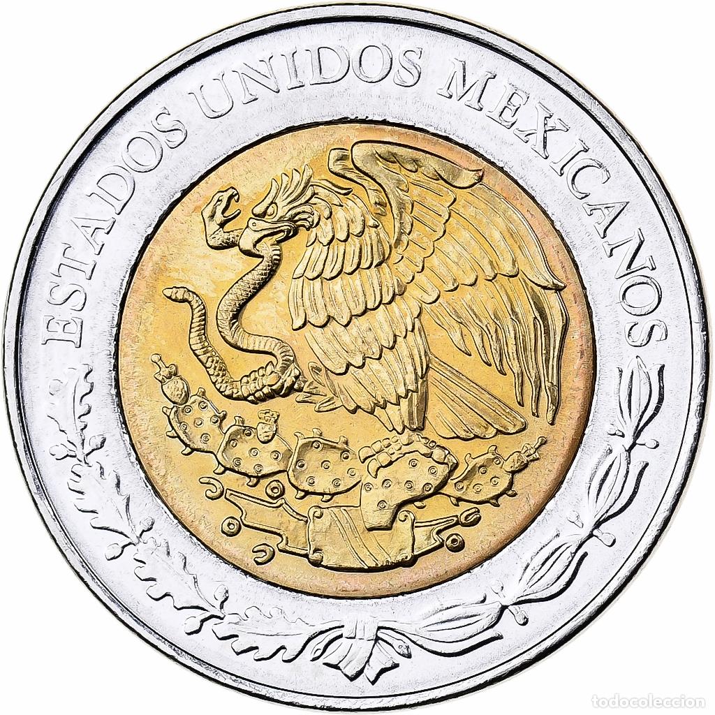 Monedas antiguas de Am&eacute;rica: [#225681] M&eacute;xico, 5 Pesos, 2008, Mexico City, Bimet&aacute;lico, SC, KM:900.1