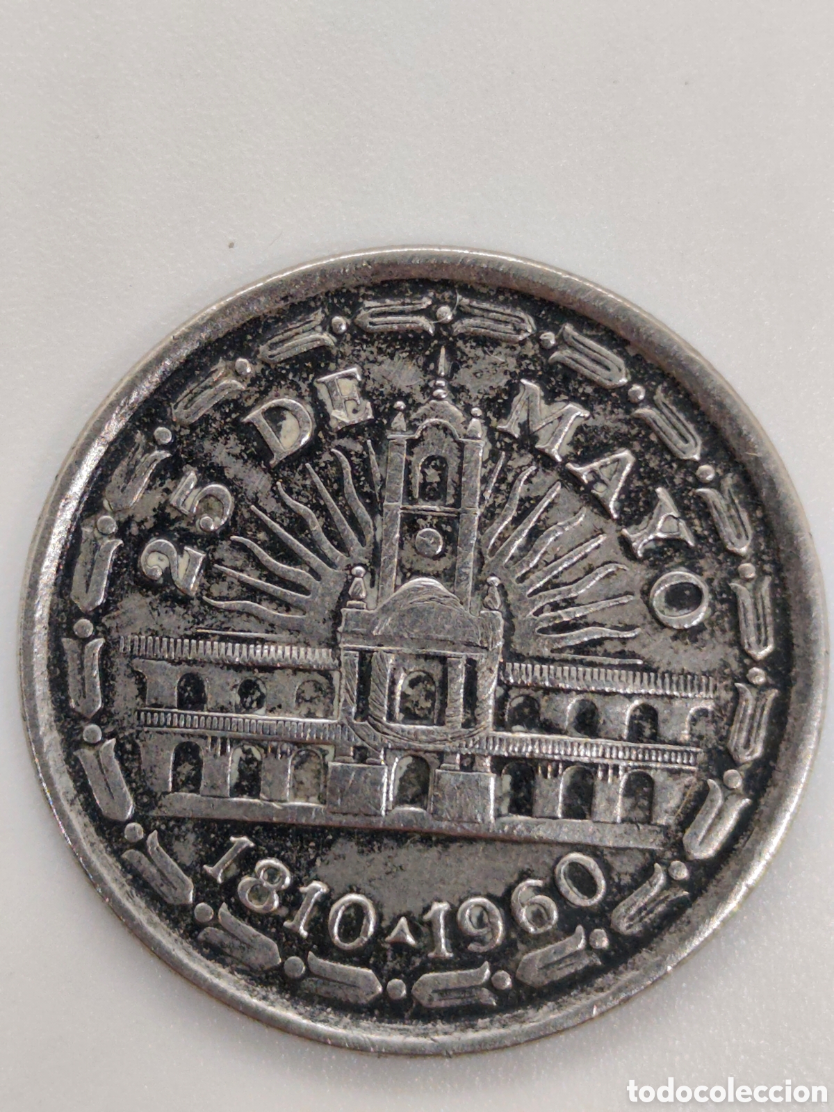 Monedas antiguas de Am&eacute;rica: Moneda un peso Argentina - Foto 2