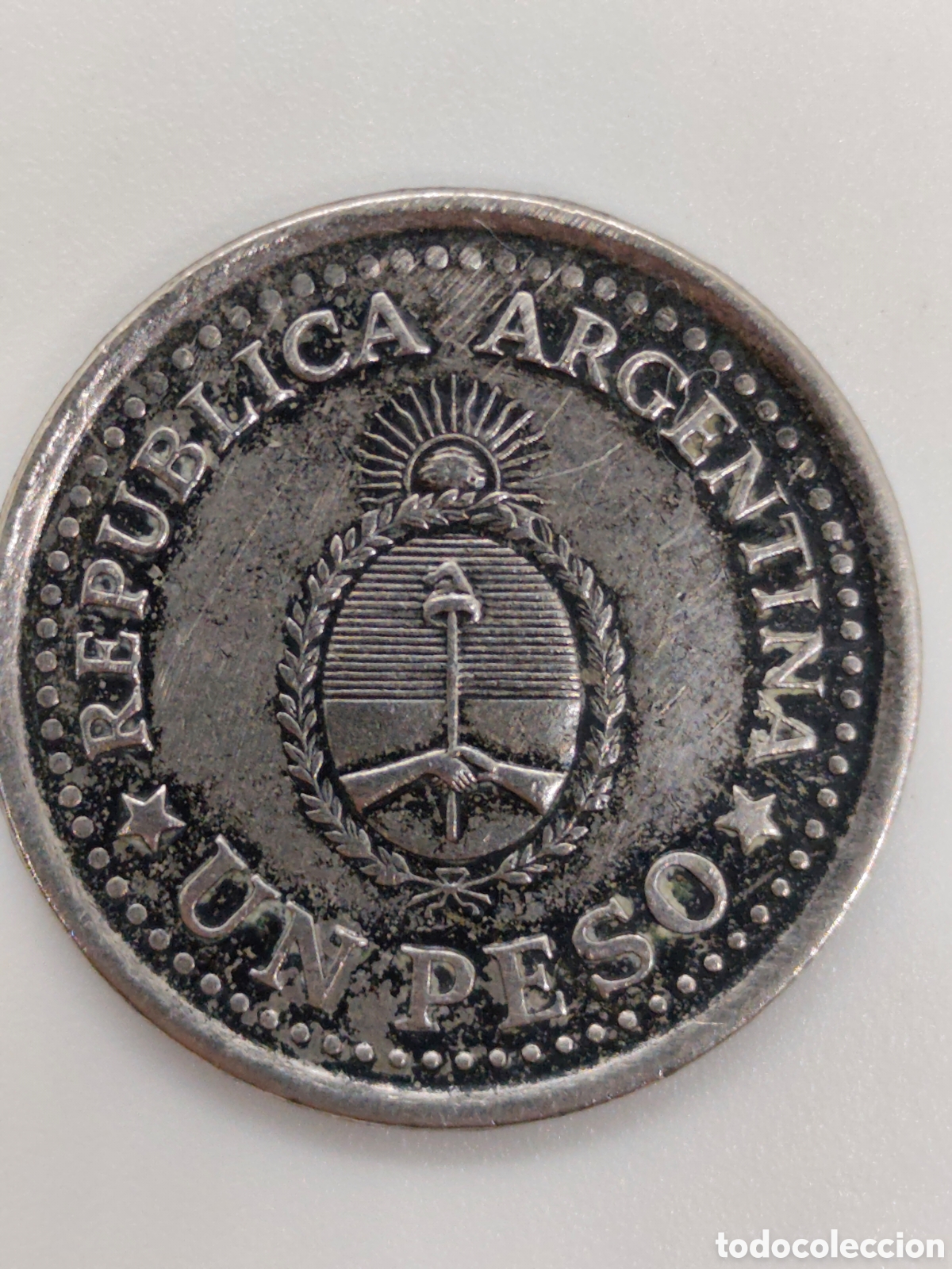 Monedas antiguas de Am&eacute;rica: Moneda un peso Argentina