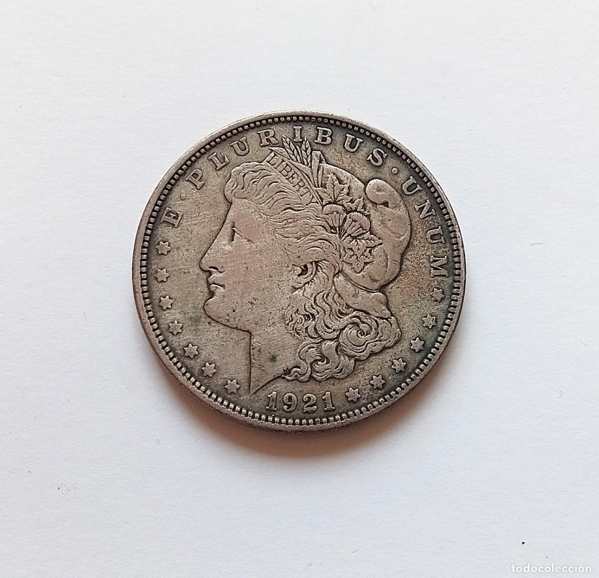 Monedas antiguas de Am&eacute;rica: 1 D&Oacute;LAR de 1921 - EEUU - MONEDA USA - D&Oacute;LAR ESTADOS UNIDOS