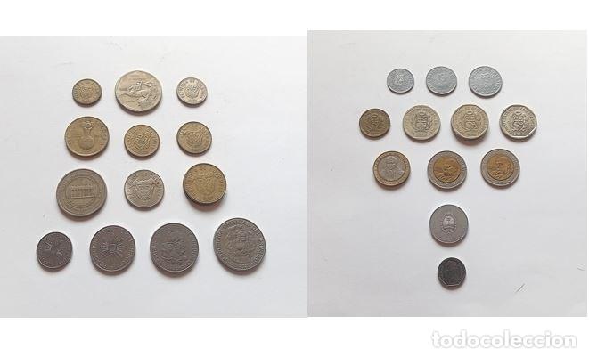Monedas antiguas de Am&eacute;rica: SUDAM&Eacute;RICA - 27 MONEDAS - Entre 1985 y 2016 - VER LISTADO