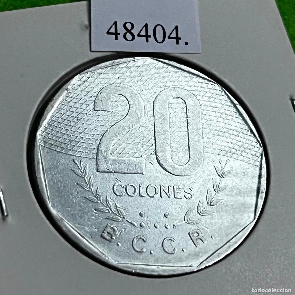 Monedas antiguas de Am&eacute;rica: Costa Rica 20 colones 1983