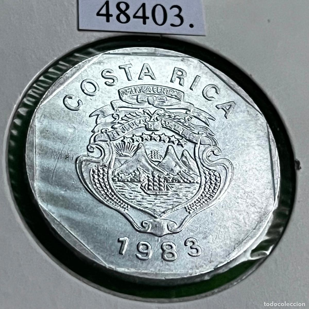 Monedas antiguas de Am&eacute;rica: Costa Rica 10 colones 1983