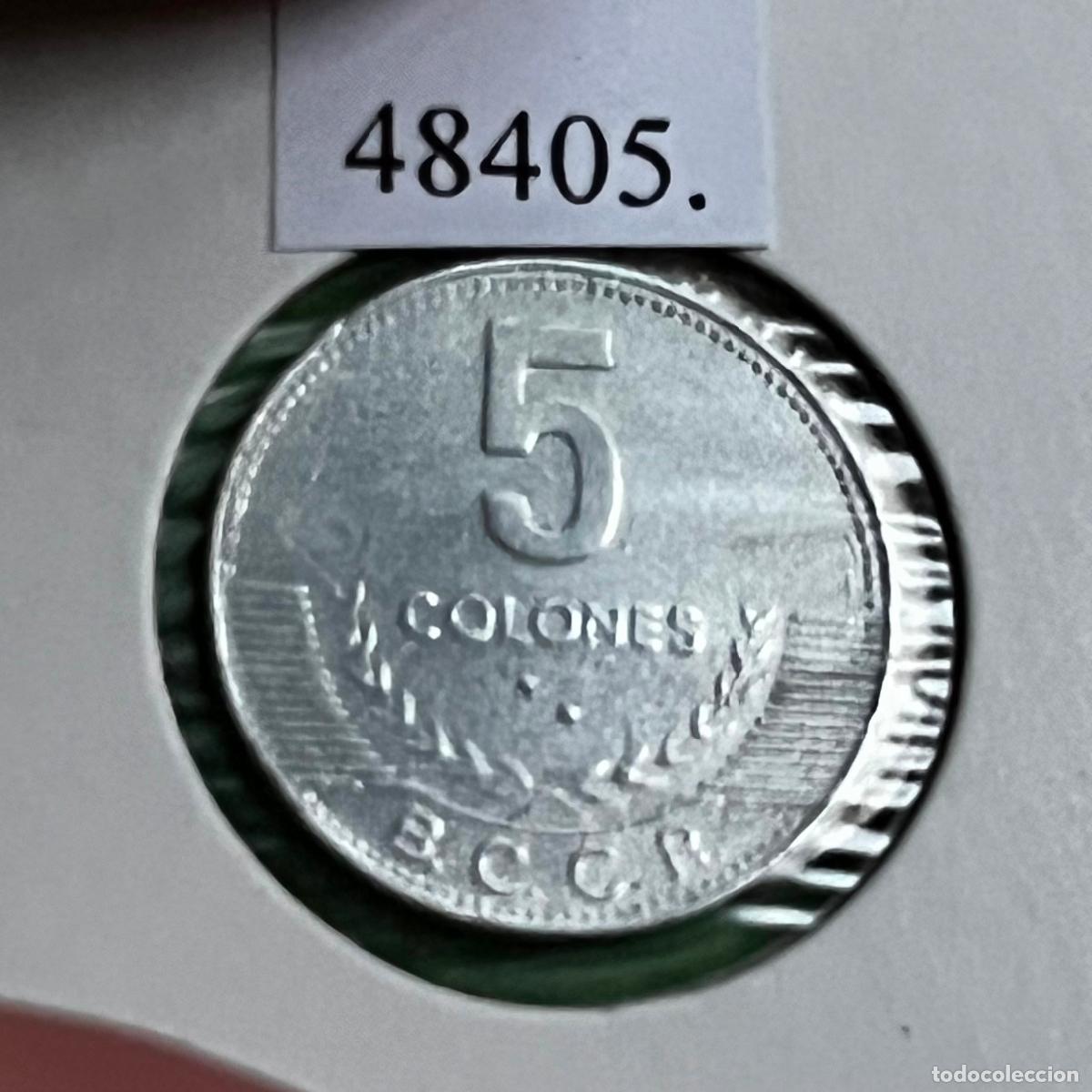 Monedas antiguas de Am&eacute;rica: Costa Rica 5 colones 2005