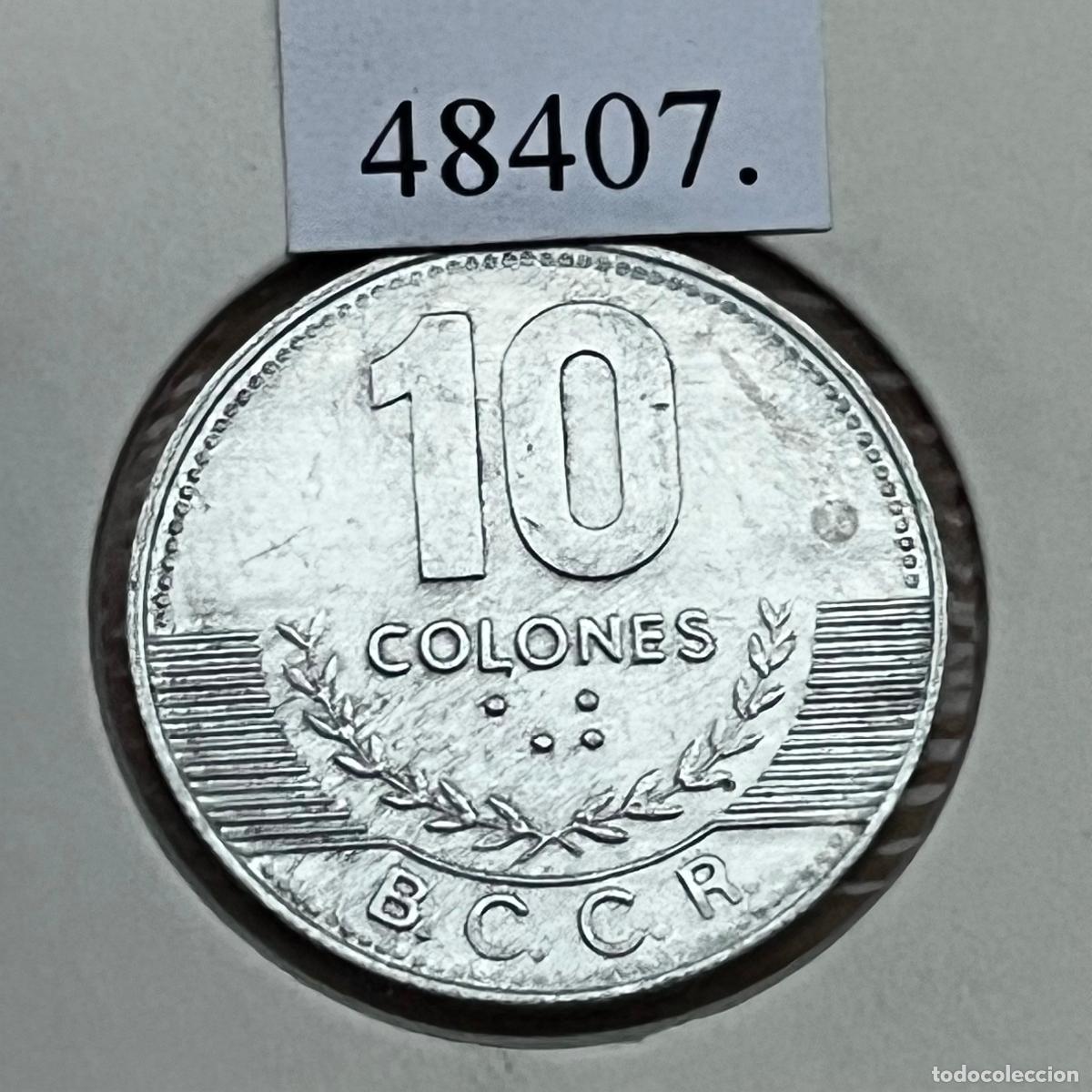 Monedas antiguas de Am&eacute;rica: Costa Rica 10 colones 2005