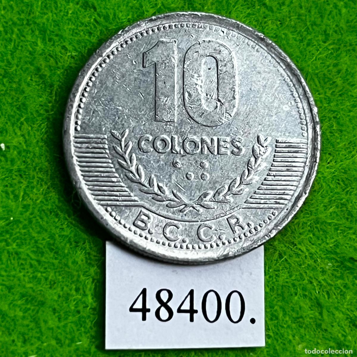 Monedas antiguas de Am&eacute;rica: Costa Rica 10 colones 2008