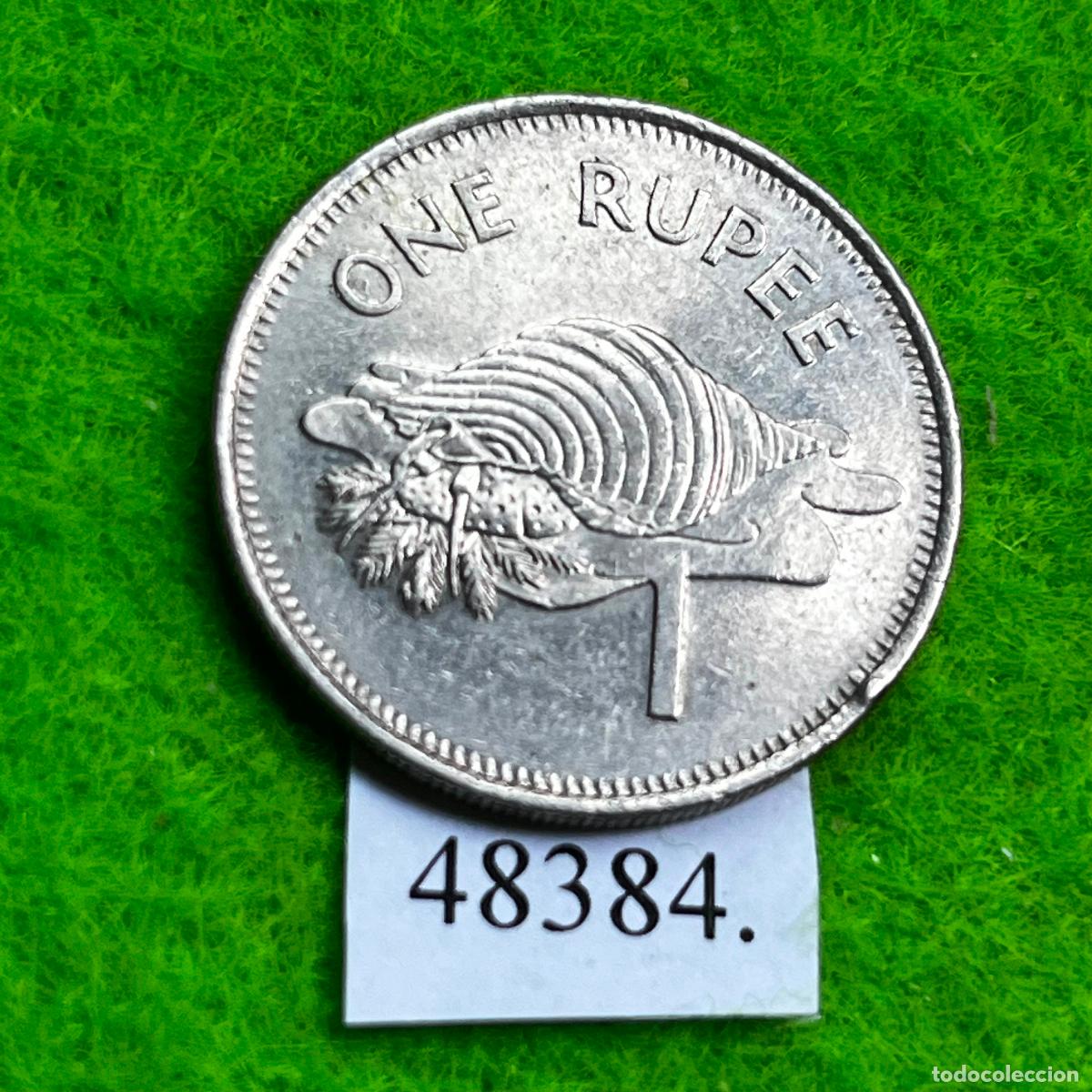 Monedas antiguas de Am&eacute;rica: Seychelles 1 rupia 2007