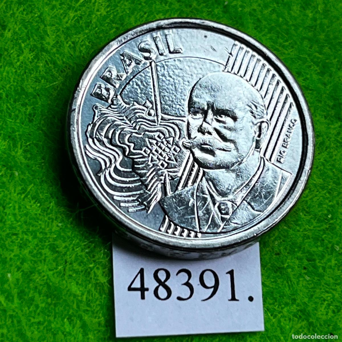 Monedas antiguas de Am&eacute;rica: Brasil 50 centavos 2015, centimos