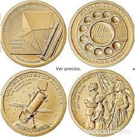 Monedas antiguas de Am&eacute;rica: Estados Unidos, 1 D&oacute;lar ''Innovaci&oacute;n 2020 P &oacute; D, UC#123 a 126 (a elegir)''./ SC (Ver descripci&oacute;n)