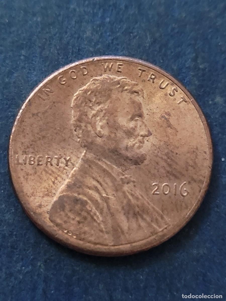 Monedas antiguas de Am&eacute;rica: Moneda 1 centavo 2016 sin ceca Estados Unidos