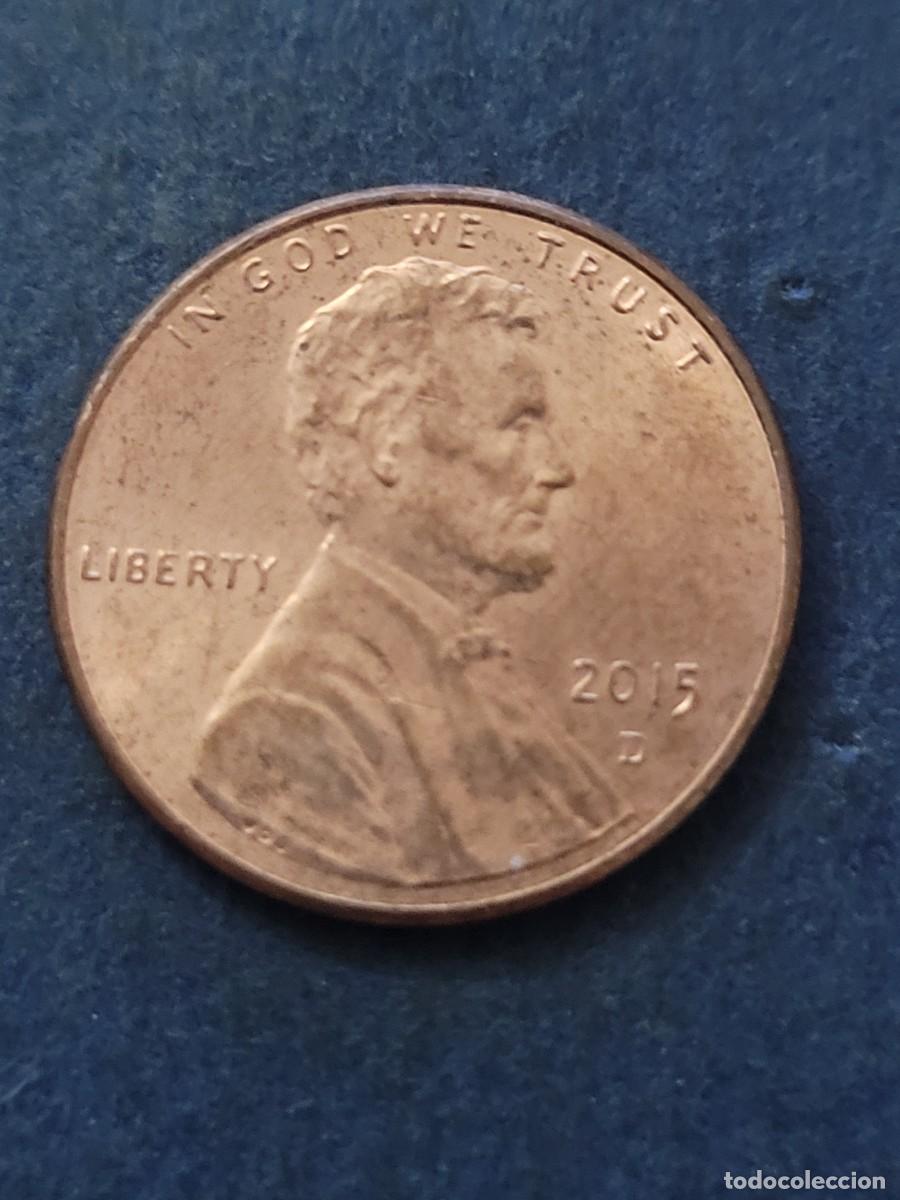 Monedas antiguas de Am&eacute;rica: Moneda 1 centavo 2015 &rdquo;D&rdquo; Estados Unidos