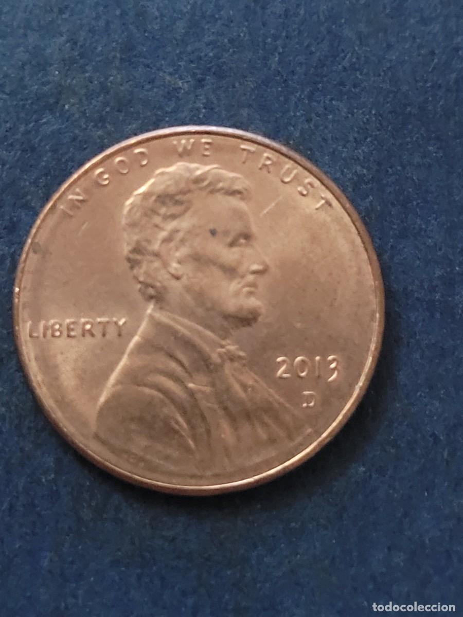 Monedas antiguas de Am&eacute;rica: Moneda 1 centavo 2013 &rdquo;D&rdquo; Estados Unidos