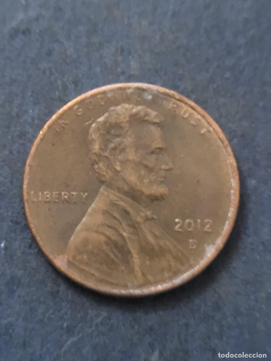 Monedas antiguas de Am&eacute;rica: Moneda 1 centavo 2012 &rdquo;D&rdquo; Estados Unidos