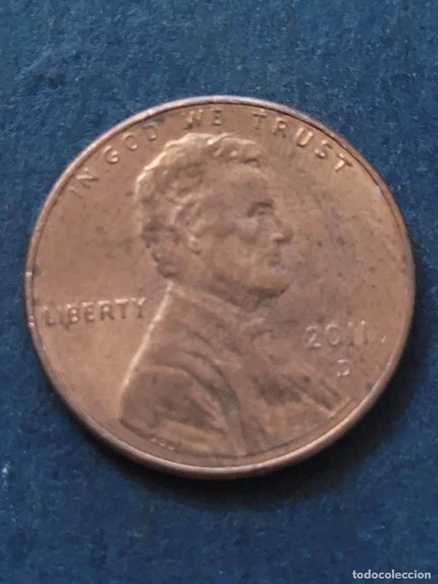 Monedas antiguas de Am&eacute;rica: Moneda 1 centavo 2011 &rdquo;D&rdquo; Estados Unidos