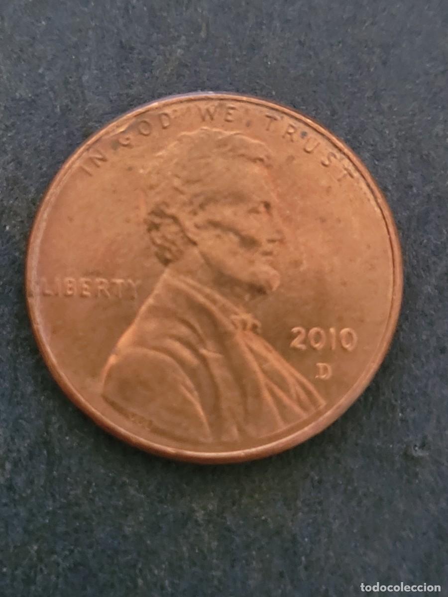 Monedas antiguas de Am&eacute;rica: Moneda 1 centavo 2010 &rdquo;D&rdquo; Estados Unidos