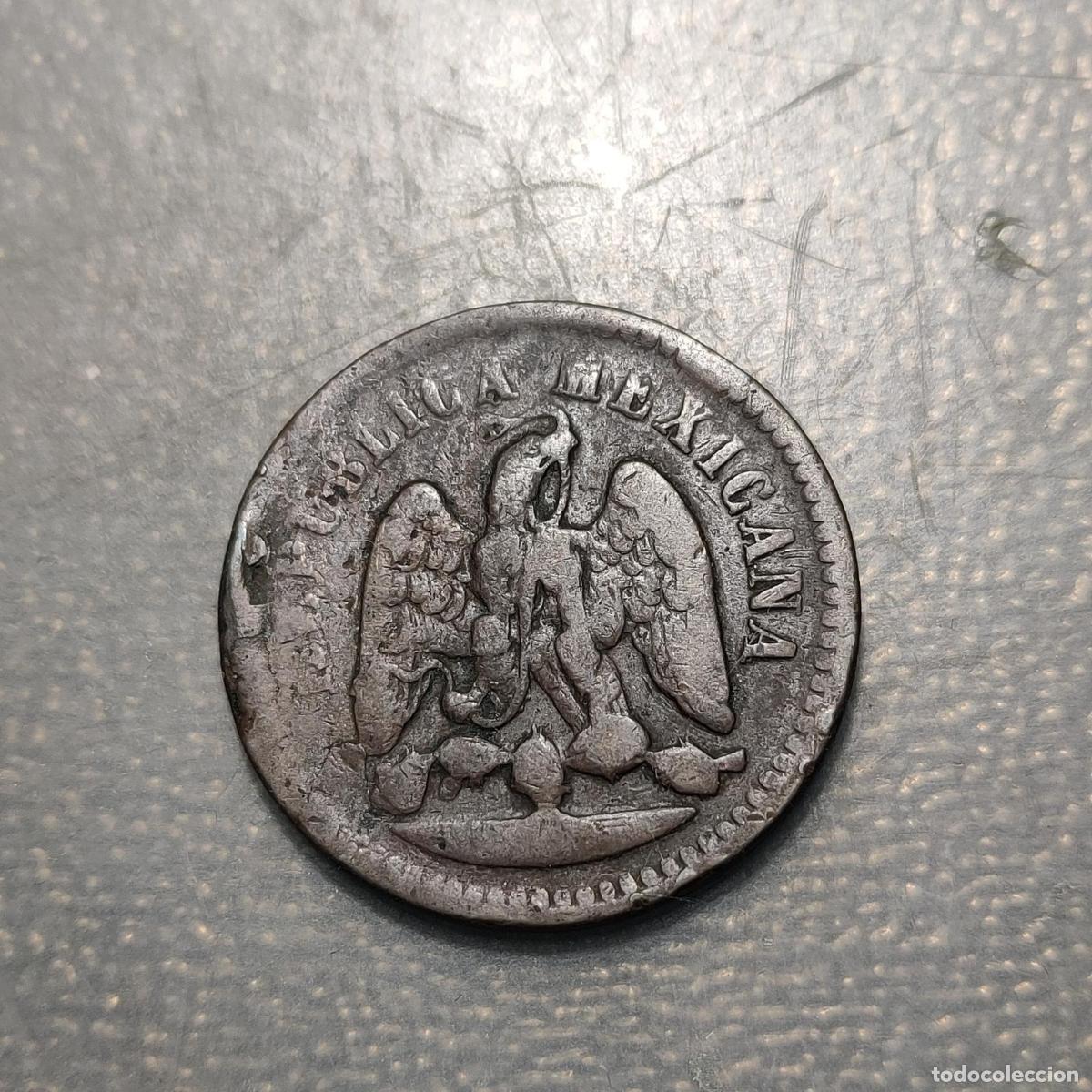 Monedas antiguas de Am&eacute;rica: MEXICO 1 CENTAVO 1889