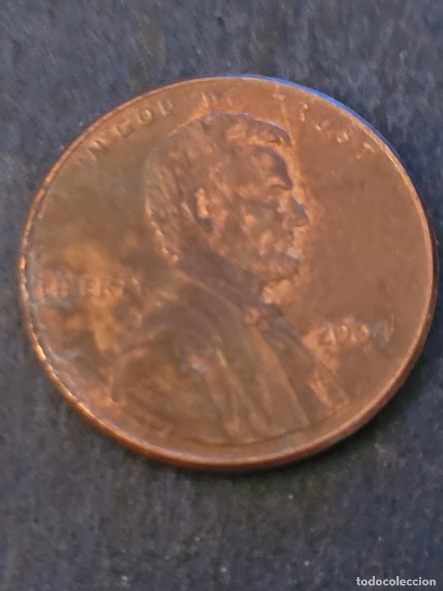 Monedas antiguas de Am&eacute;rica: Moneda 1 centavo 2004 sin ceca Estados Unidos