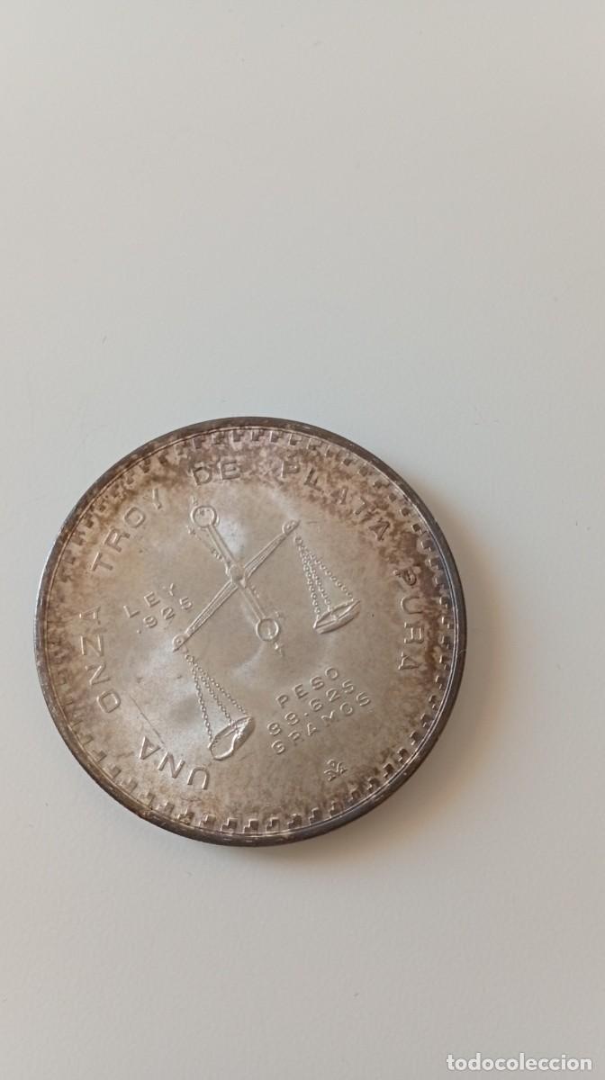 Monedas antiguas de Am&eacute;rica: Moneda Casa de la Moneda M&eacute;xico 1979 1 onza troy plata pura ley 0.925