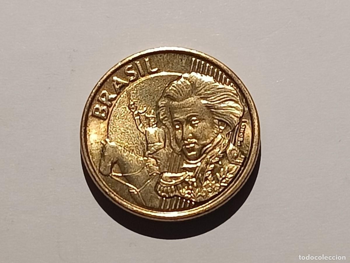 Monedas antiguas de Am&eacute;rica: Moneda de Brasil. 10 centavos. 2000 - Foto 1