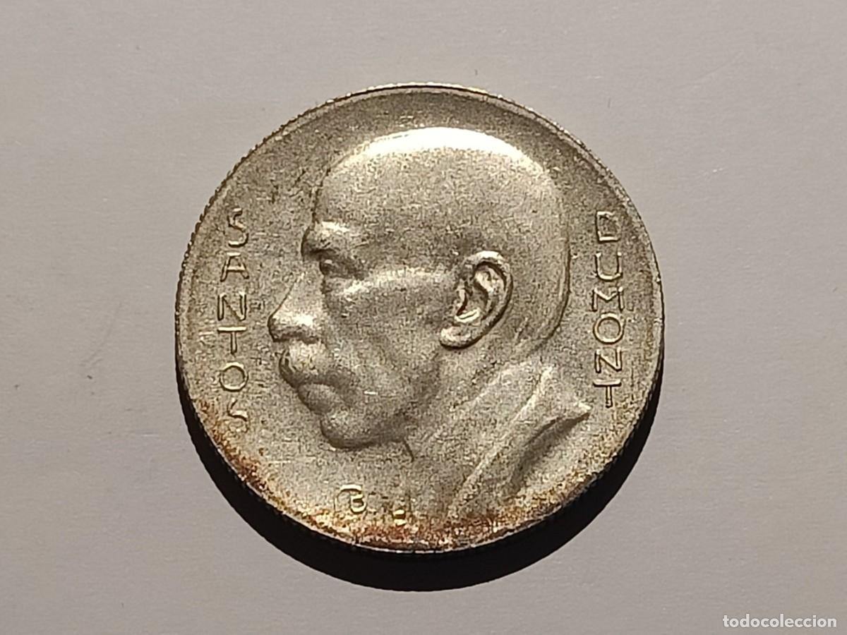 Monedas antiguas de Am&eacute;rica: Moneda de Brasil. 5000 Reis 1936