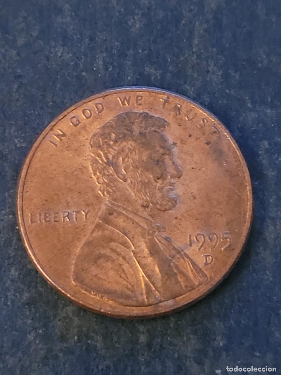 Monedas antiguas de Am&eacute;rica: Moneda 1 centavo 1995 &rdquo;D&rdquo; Estados Unidos
