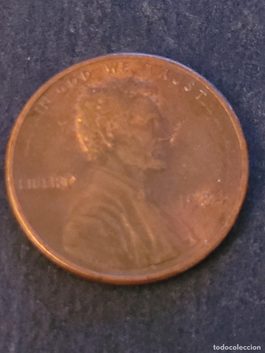 Monedas antiguas de Am&eacute;rica: Moneda 1 centavo 1984 sin ceca Estados Unidos
