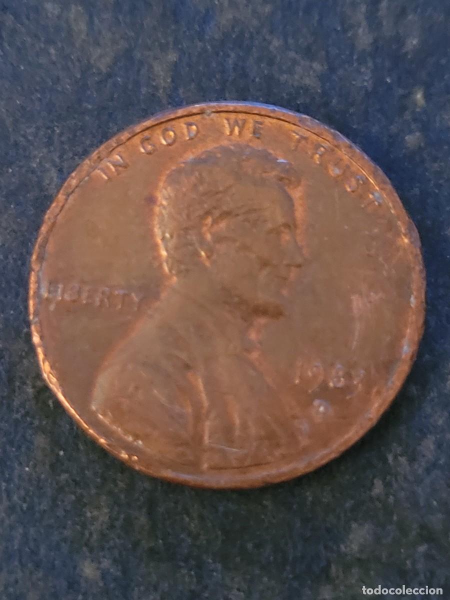 Monedas antiguas de Am&eacute;rica: Moneda 1 centavo 1983 &rdquo;D&rdquo; Estados Unidos