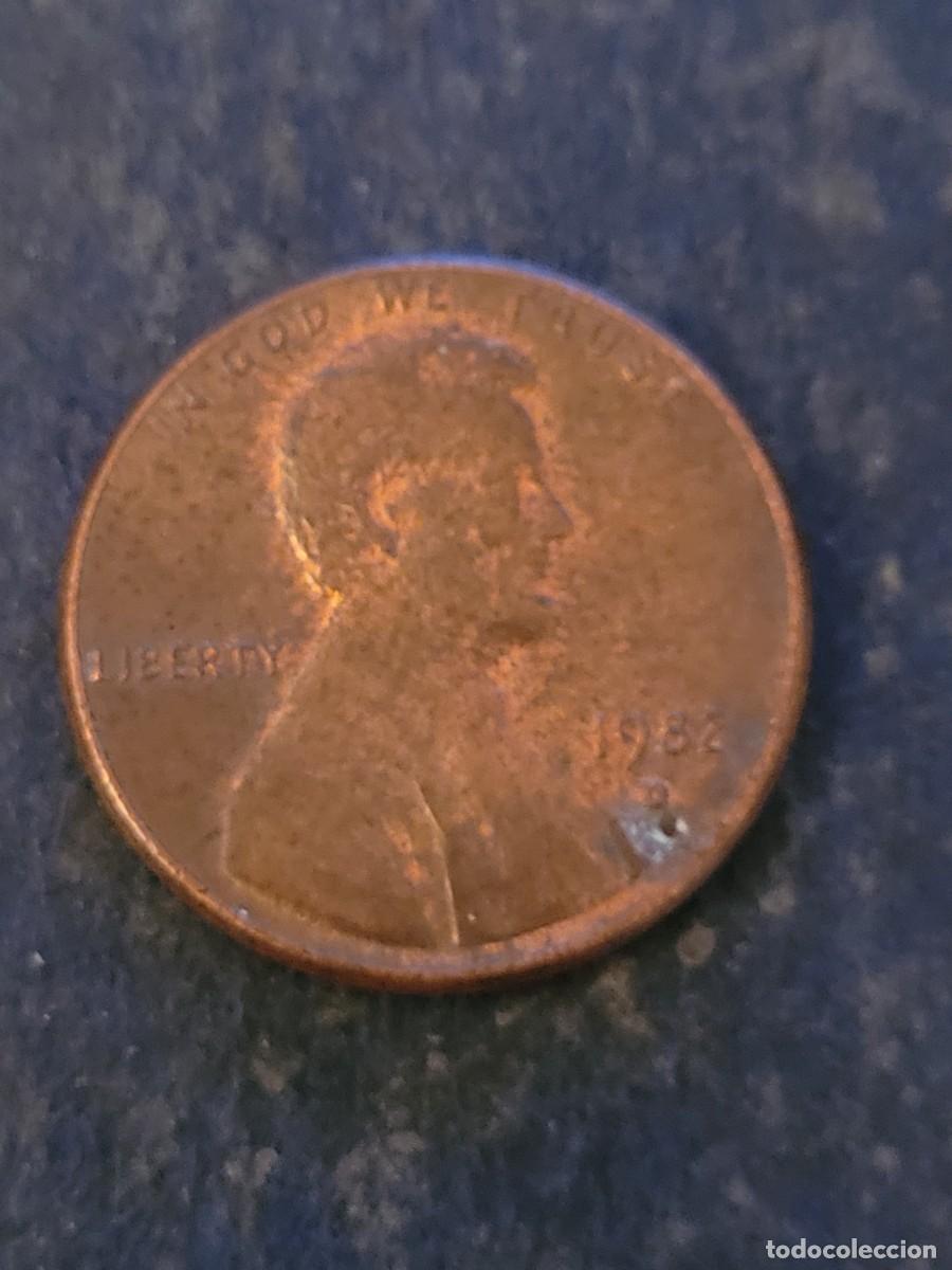 Monedas antiguas de Am&eacute;rica: Moneda 1 centavo 1982 &rdquo;D&rdquo; Estados Unidos