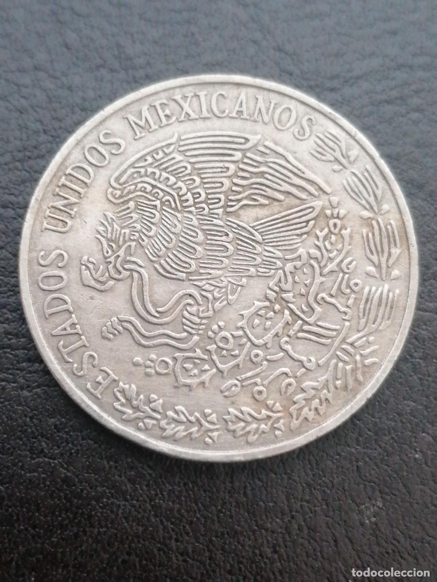 Monedas antiguas de Am&eacute;rica: Moneda cinco pesos mexicanos 1971 - Foto 2