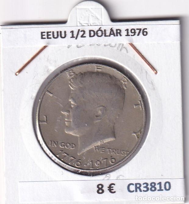 Monedas antiguas de Am&eacute;rica: CR3810 MONEDA EEUU 1/2 D&Oacute;LAR 1976